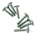 Galvanized stainless steel carriage bolts